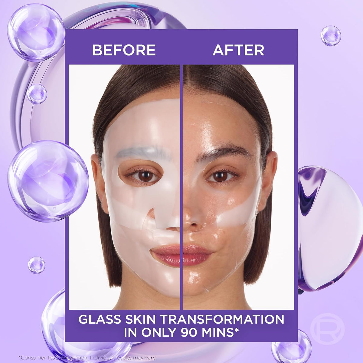 Antarta™ Glass Skin Hydrogel Glow Masks (4-Pack)