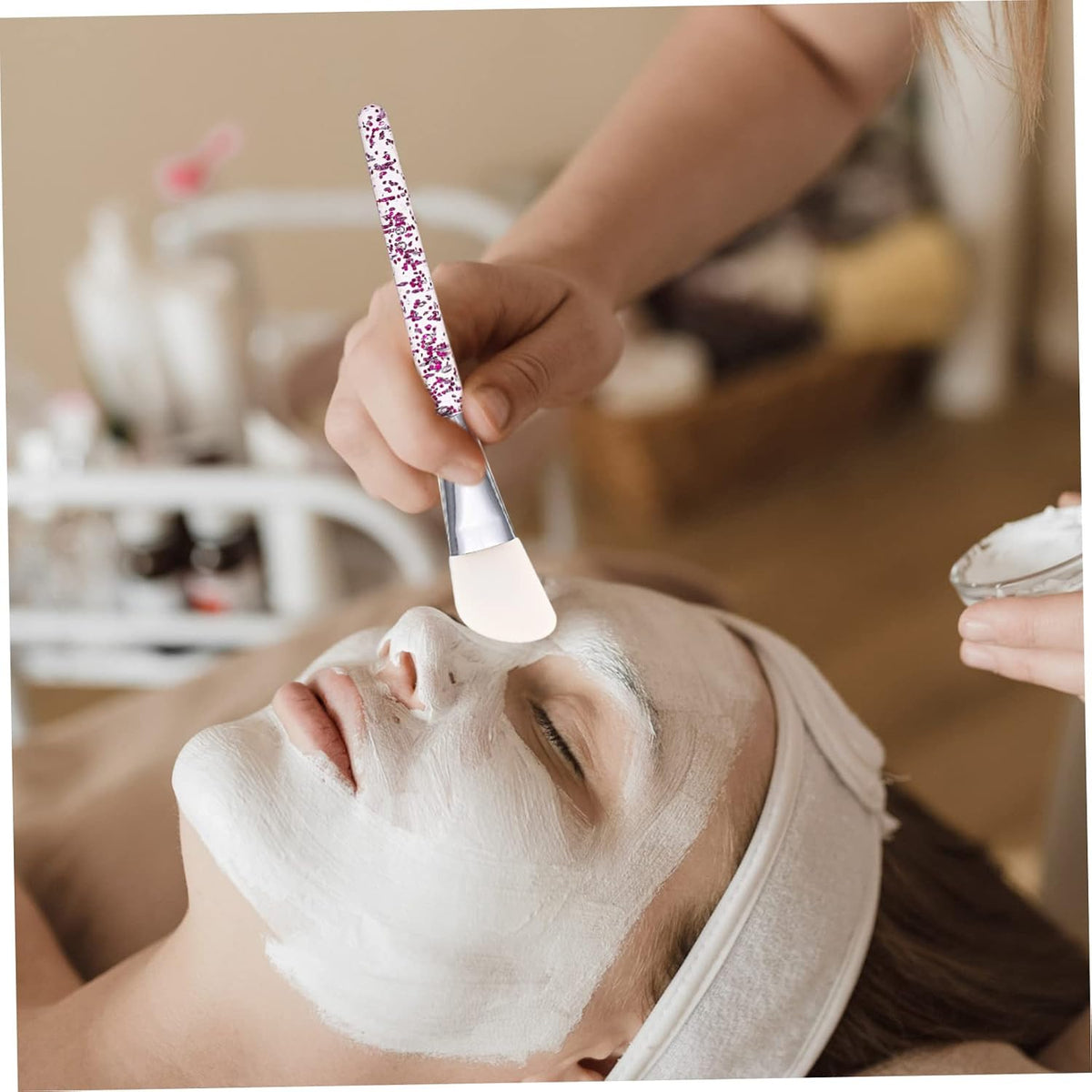 Professional 4-Piece Skin-Friendly Silicone Face Mask Brush Set — Curated by Antarta
