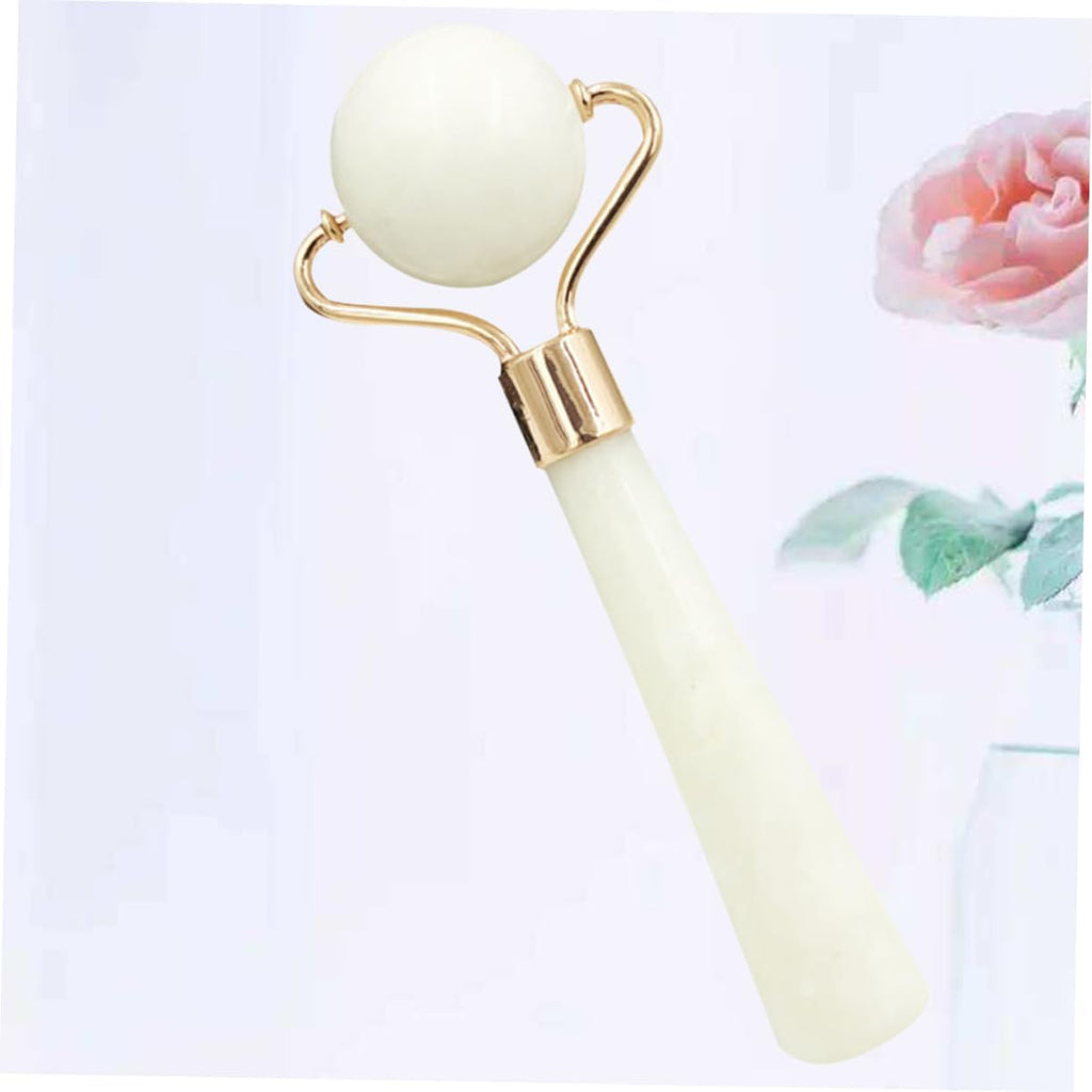 Natural Jade Stone Facial Massage Roller for Skin Rejuvenation — Curated by Antarta