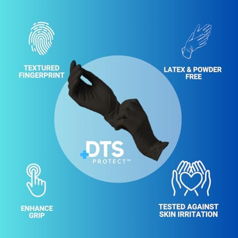 DTS Protect Professional Nitrile Disposable Gloves (100 Pcs Box) — Curated by Antarta