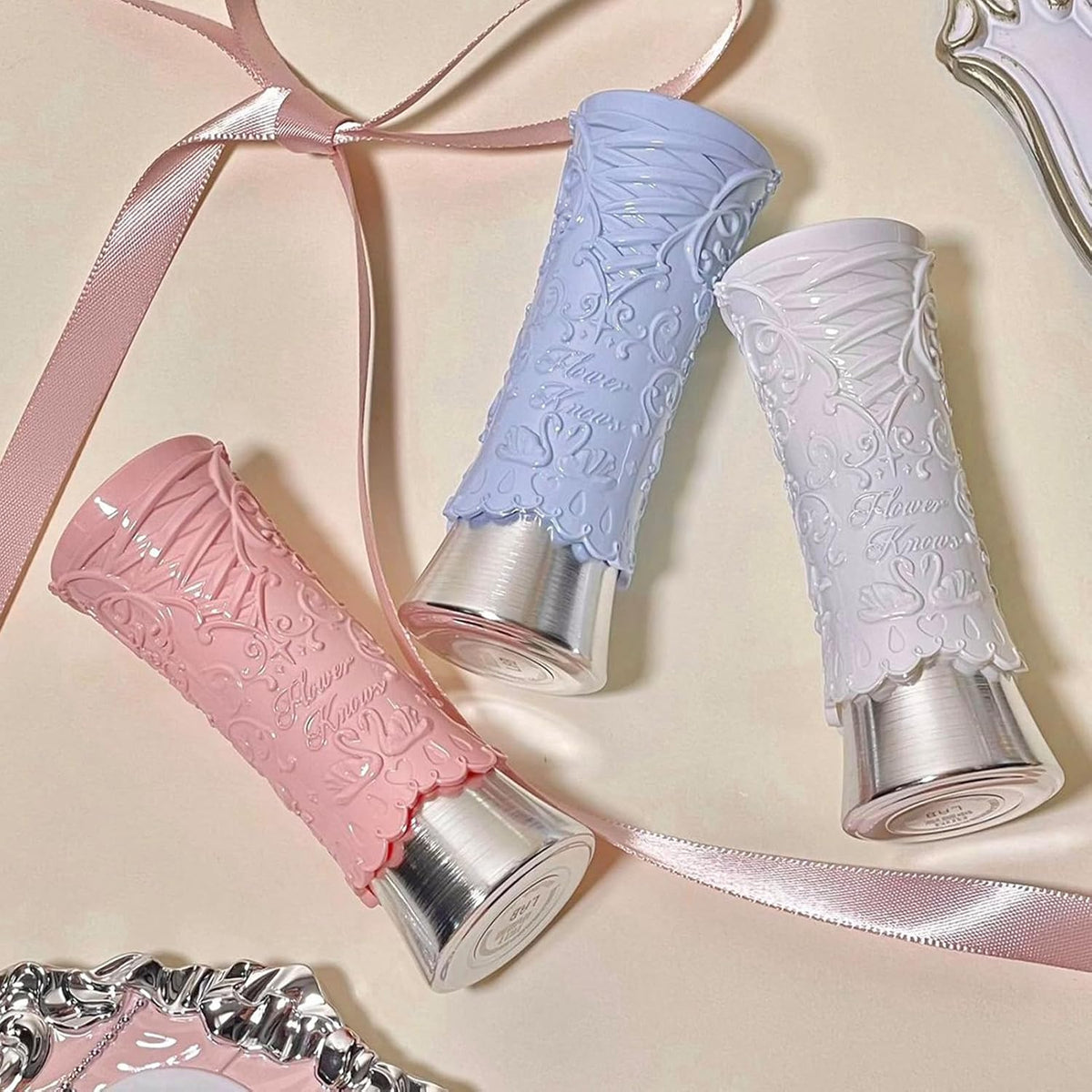 Flower Knows Swan Ballet Shine Lipstick (B02 Mary Jane) — Curated by Antarta