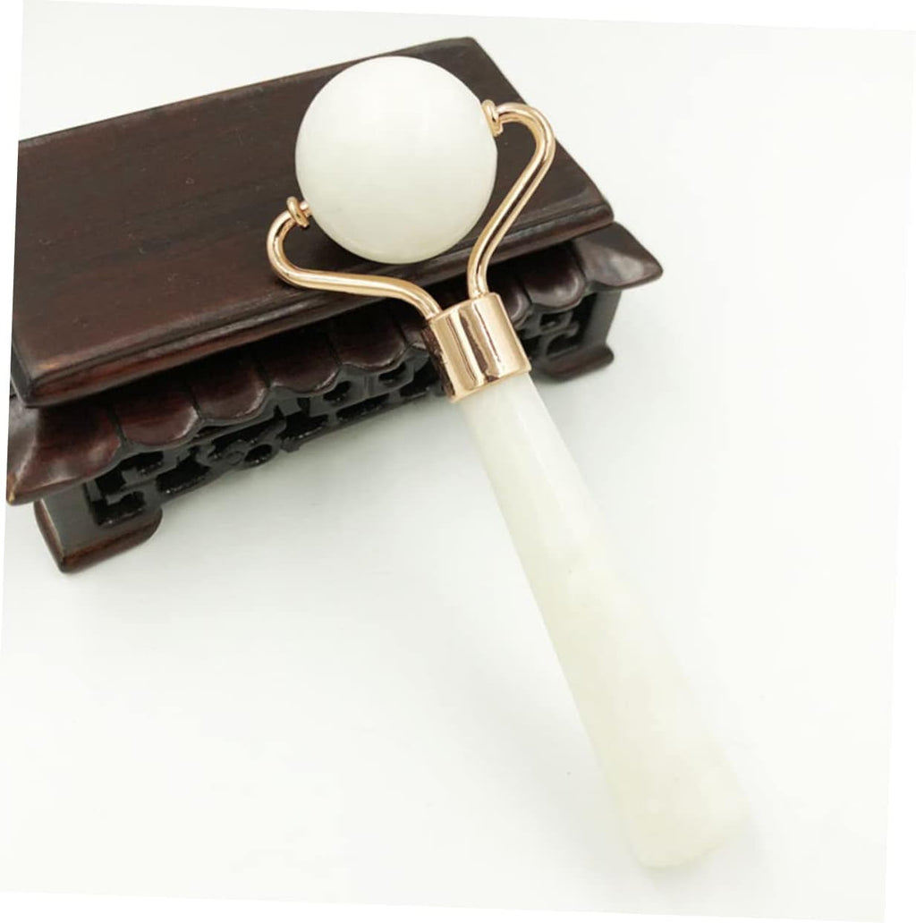 Natural Jade Stone Facial Massage Roller for Skin Rejuvenation — Curated by Antarta