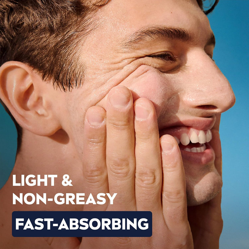 Sensitive Daily Protect Moisturiser SPF 30 (50Ml), Moisturising Men'S Face Cream Suitable for Sensitive Skin, Lightweight Face Moisturiser with UV Protection, Non-Greasy Formula