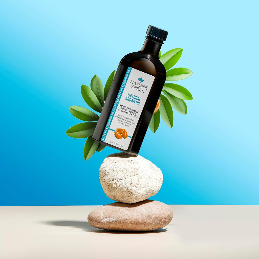 Argan Oil for Hair & Scalp, for All Hair Types, Vegan, 150Ml