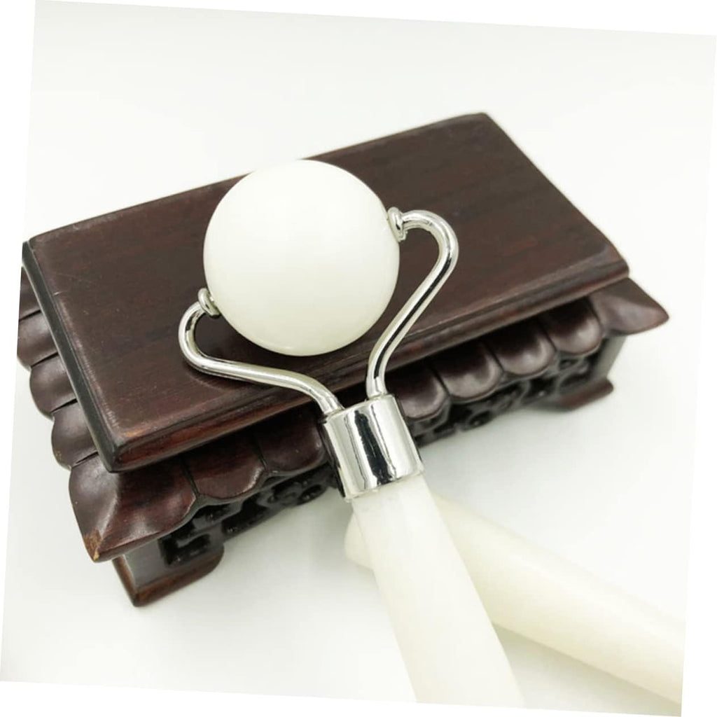 Natural Jade Stone Facial Massage Roller for Skin Rejuvenation — Curated by Antarta