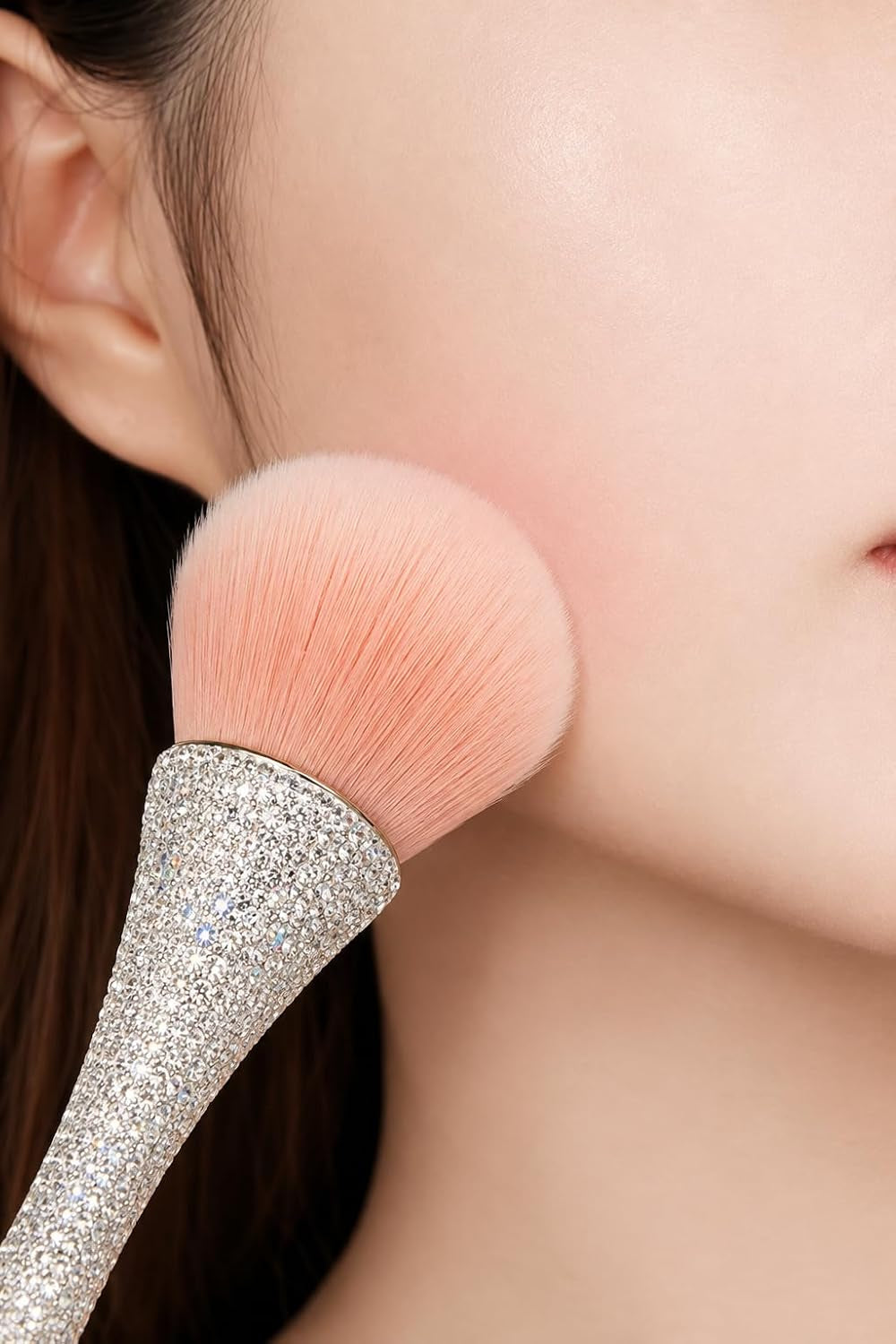 Luxury Crystal Rhinestone Powder & Blush Brush — Curated by Antarta
