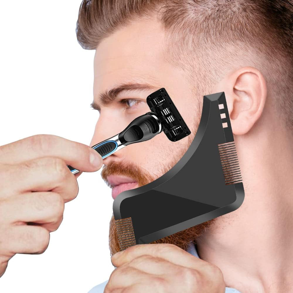 Professional Beard Shaping & Styling Template Comb — Curated by Antarta