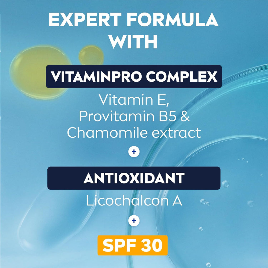 Sensitive Daily Protect Moisturiser SPF 30 (50Ml), Moisturising Men'S Face Cream Suitable for Sensitive Skin, Lightweight Face Moisturiser with UV Protection, Non-Greasy Formula
