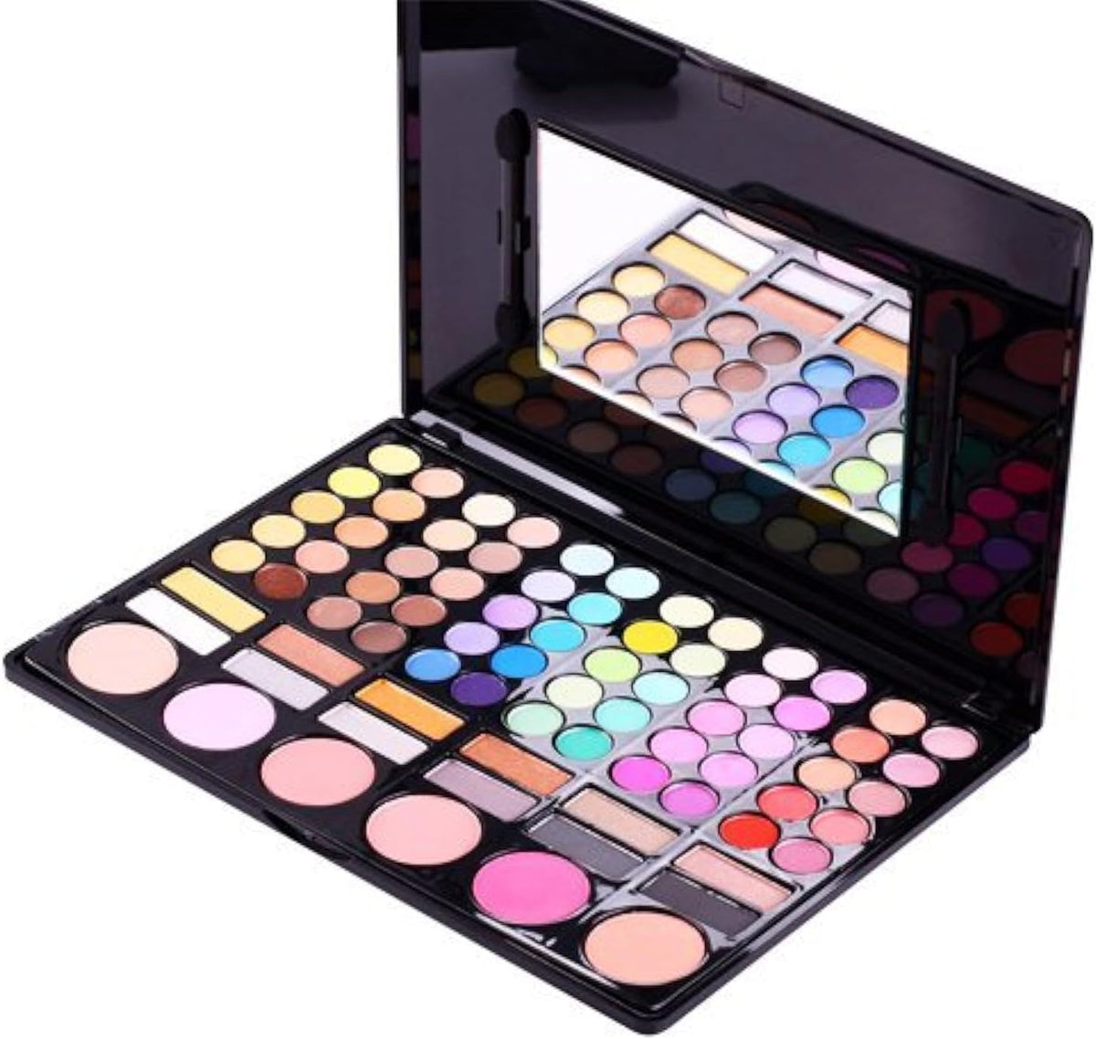 Professional 78-Color Eyeshadow Palette with Integrated Mirror — Curated by Antarta