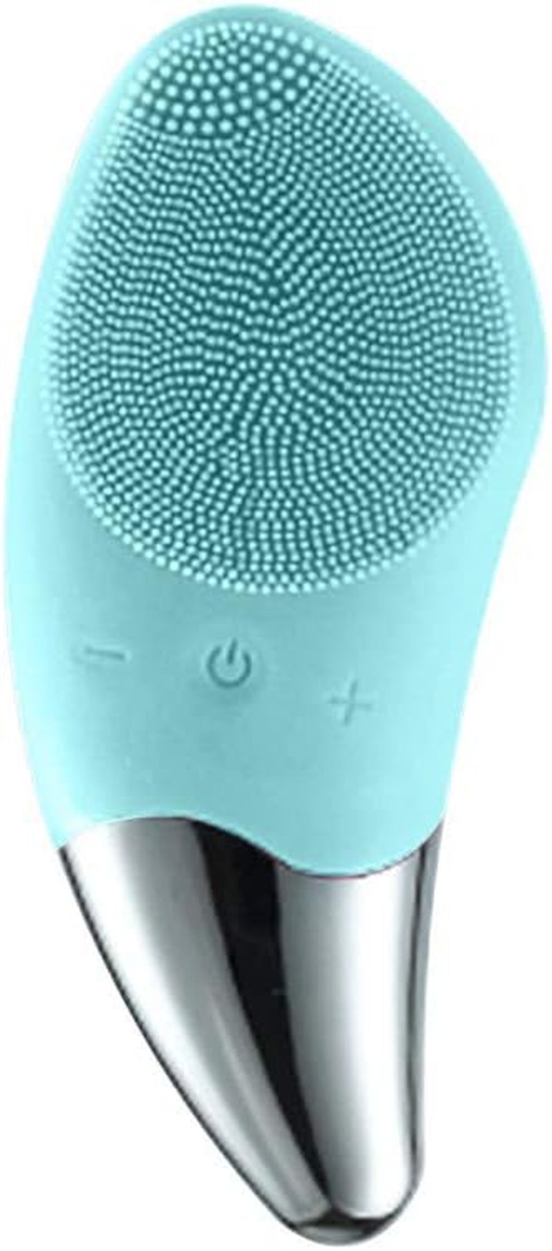 Portable Sonic Waterproof Silicone Facial Cleansing Brush & Massager (Green) — Curated by Antarta