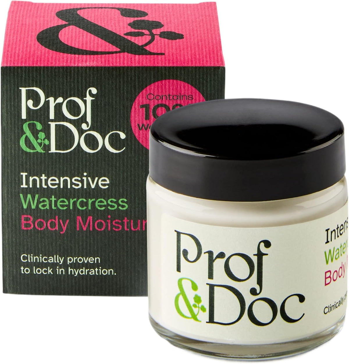 Intensive Watercress Body Moisturiser, 60Ml – Rich Barrier Support Cream for Very Dry Skin, Locks in Hydration for 12 Hours, Fragrance-Free, Vegan Friendly, for Sensitive Skin