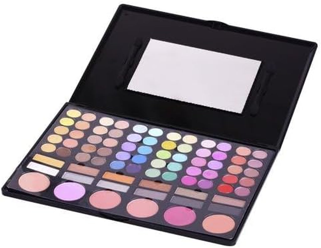 Professional 78-Color Eyeshadow Palette with Integrated Mirror — Curated by Antarta