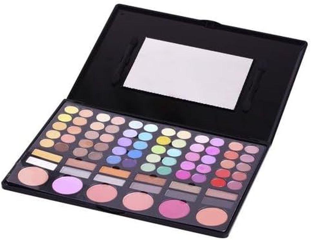 Professional 78-Color Eyeshadow Palette with Integrated Mirror — Curated by Antarta