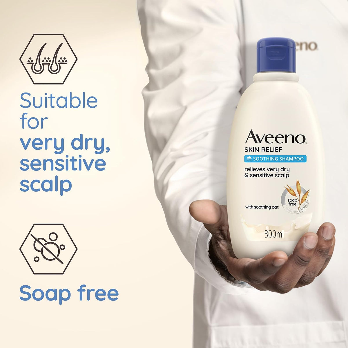 Skin Relief Soothing Shampoo for Sensitive Scalp (1 X 300Ml)
