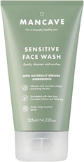Sensitive Face Wash 125Ml for Men, Mens Face Wash