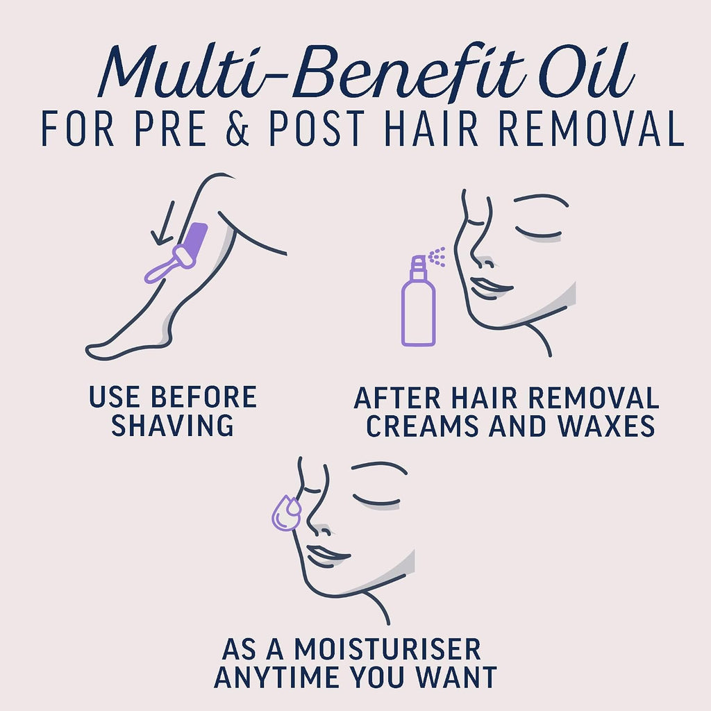 Miraculous Oil, 100Ml, Pre & Post Hair Removal, All Skin Types