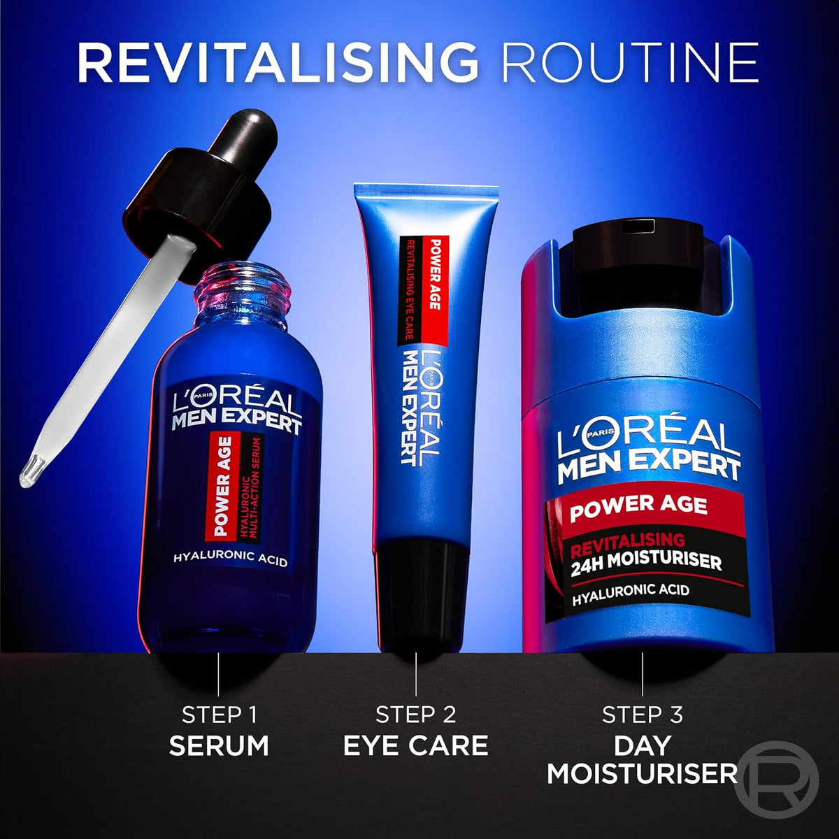 L'Oréal Paris Men Expert Night Gel Power Age Midnight Blue Gel 50Ml