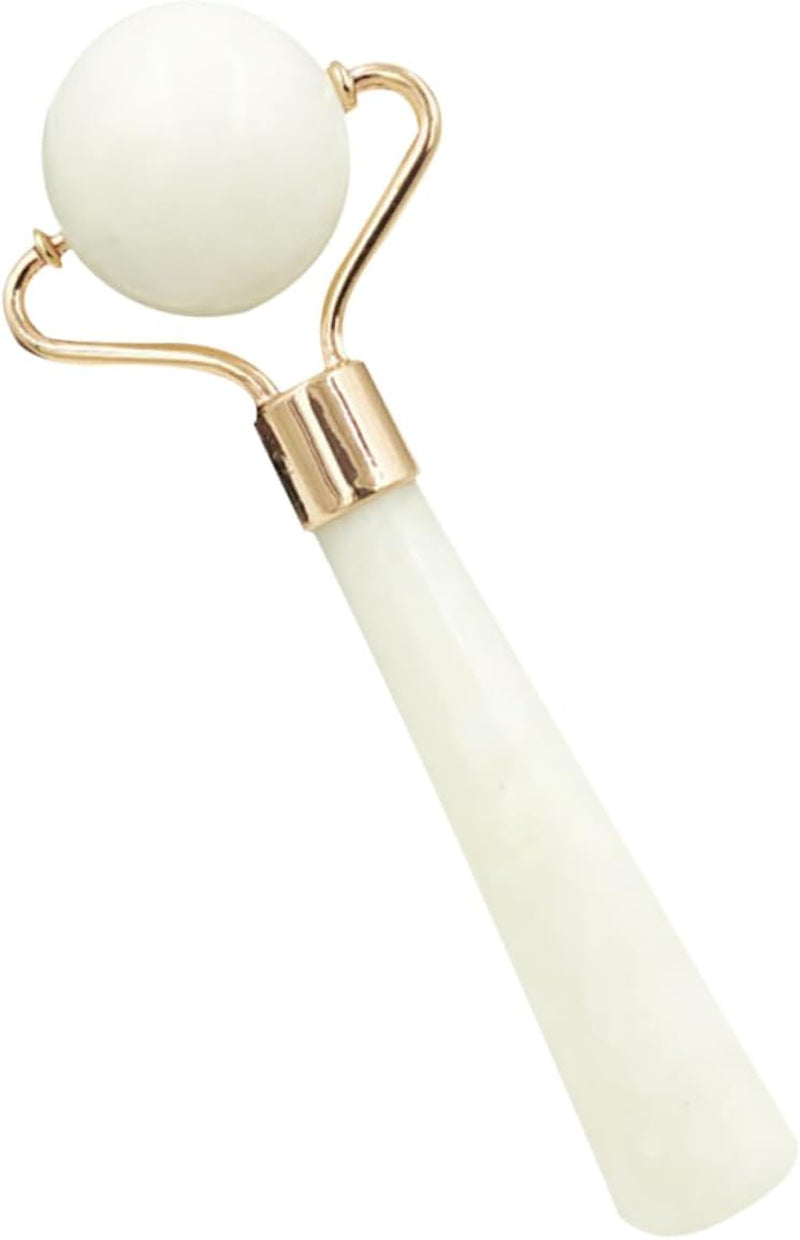 Natural Jade Stone Facial Massage Roller for Skin Rejuvenation — Curated by Antarta