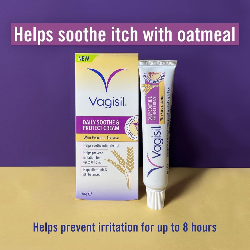 Daily Soothe and Protect Cream with Natural Prebiotic Oatmeal, 30G