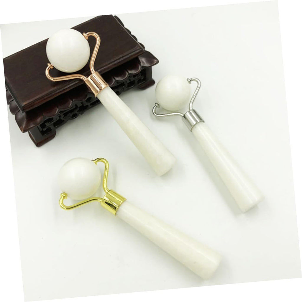 Natural Jade Stone Facial Massage Roller for Skin Rejuvenation — Curated by Antarta