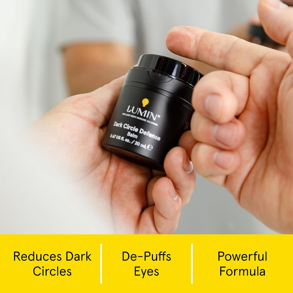 Dark Circle Defense Eye Balm for Men, Reduces Puffiness, 20Ml