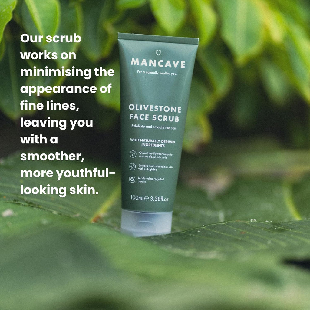 Olivestone Face Scrub 100Ml for Men, Face Exfoliator