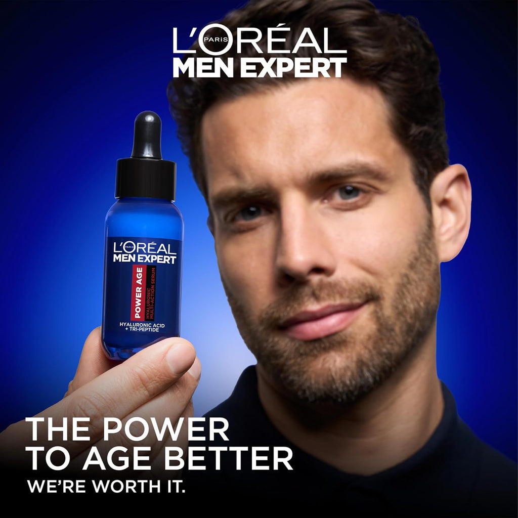 L'Oréal Paris Men Expert Serum Power Age Multi-Action Hyaluronic Acid 30Ml
