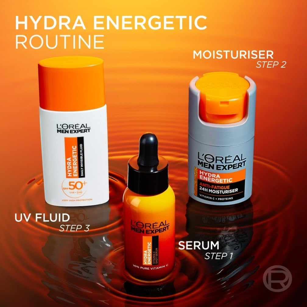 L'Oréal Paris Men Expert Serum Vitamin C Shot Brightening Refreshes 30Ml