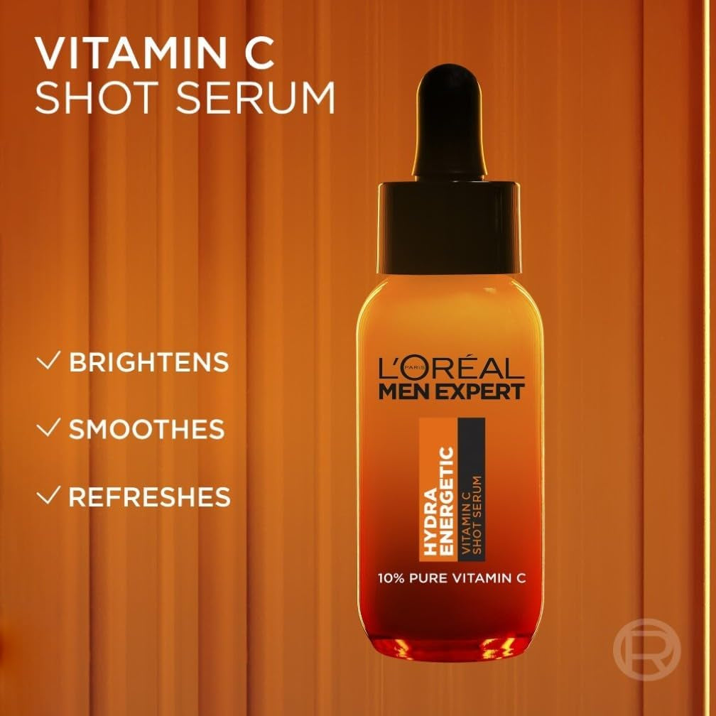 L'Oréal Paris Men Expert Serum Vitamin C Shot Brightening Refreshes 30Ml
