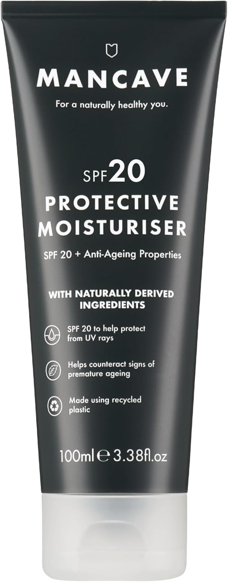 SPF 20 Anti-Ageing Moisturiser 100Ml, Mens Face Moisturiser