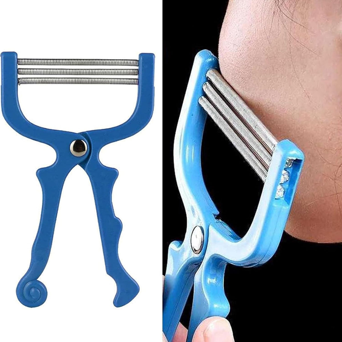 Professional Handheld Facial Hair Threading Epilator Tool (2-Piece Set) — Curated by Antarta