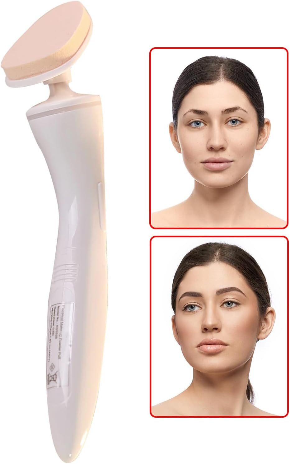 360° Rotating Electric Micro-Vibration Foundation Brush — Curated by Antarta