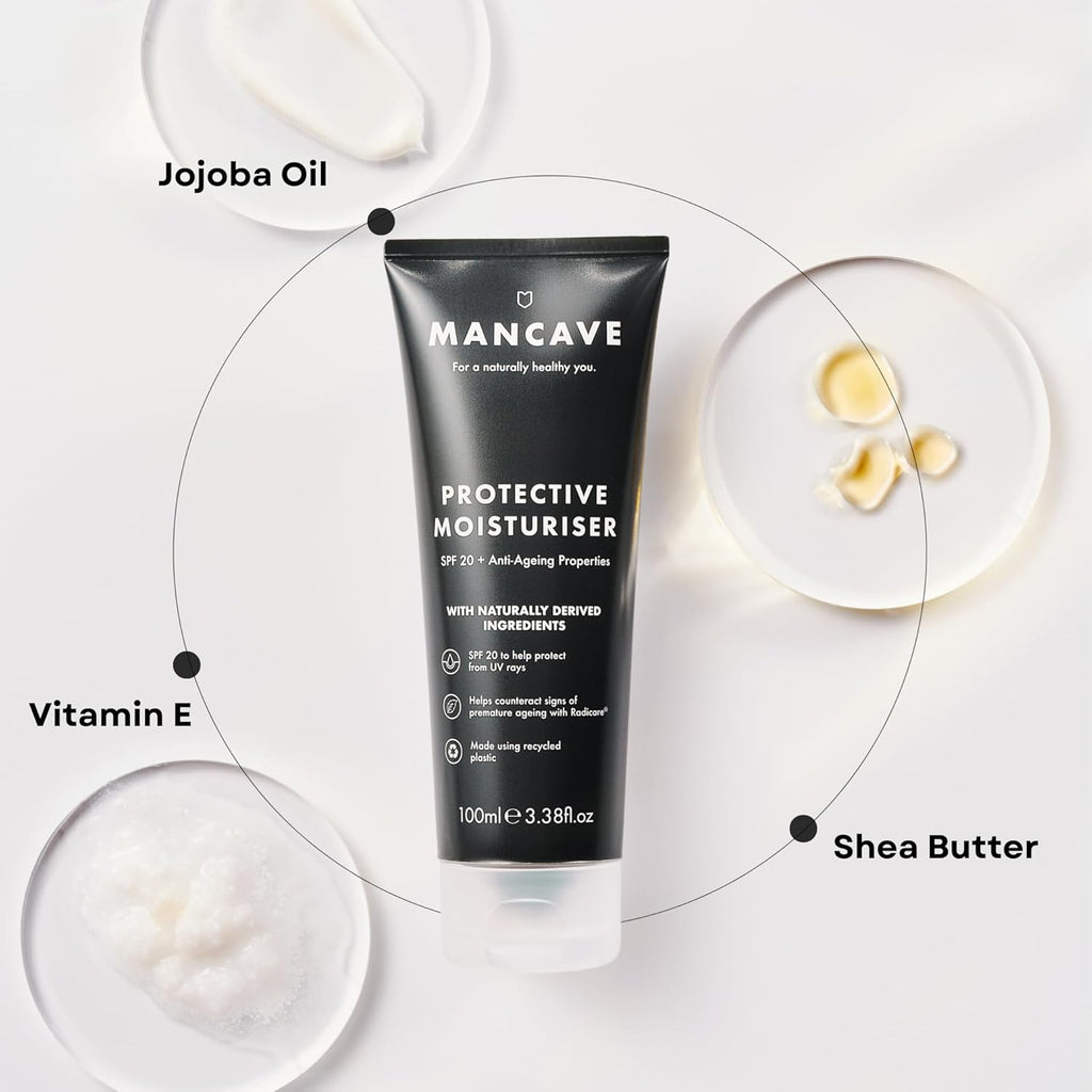 SPF 20 Anti-Ageing Moisturiser 100Ml, Mens Face Moisturiser