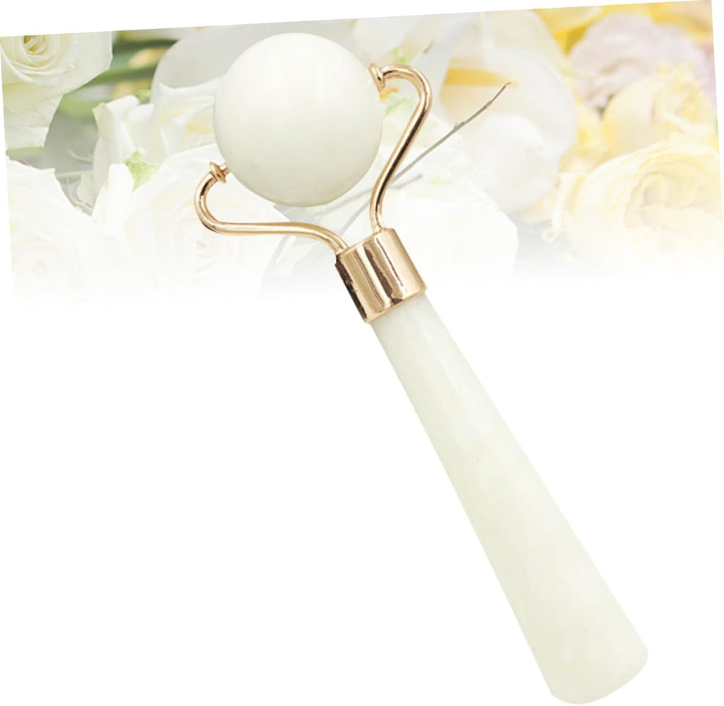 Natural Jade Stone Facial Massage Roller for Skin Rejuvenation — Curated by Antarta