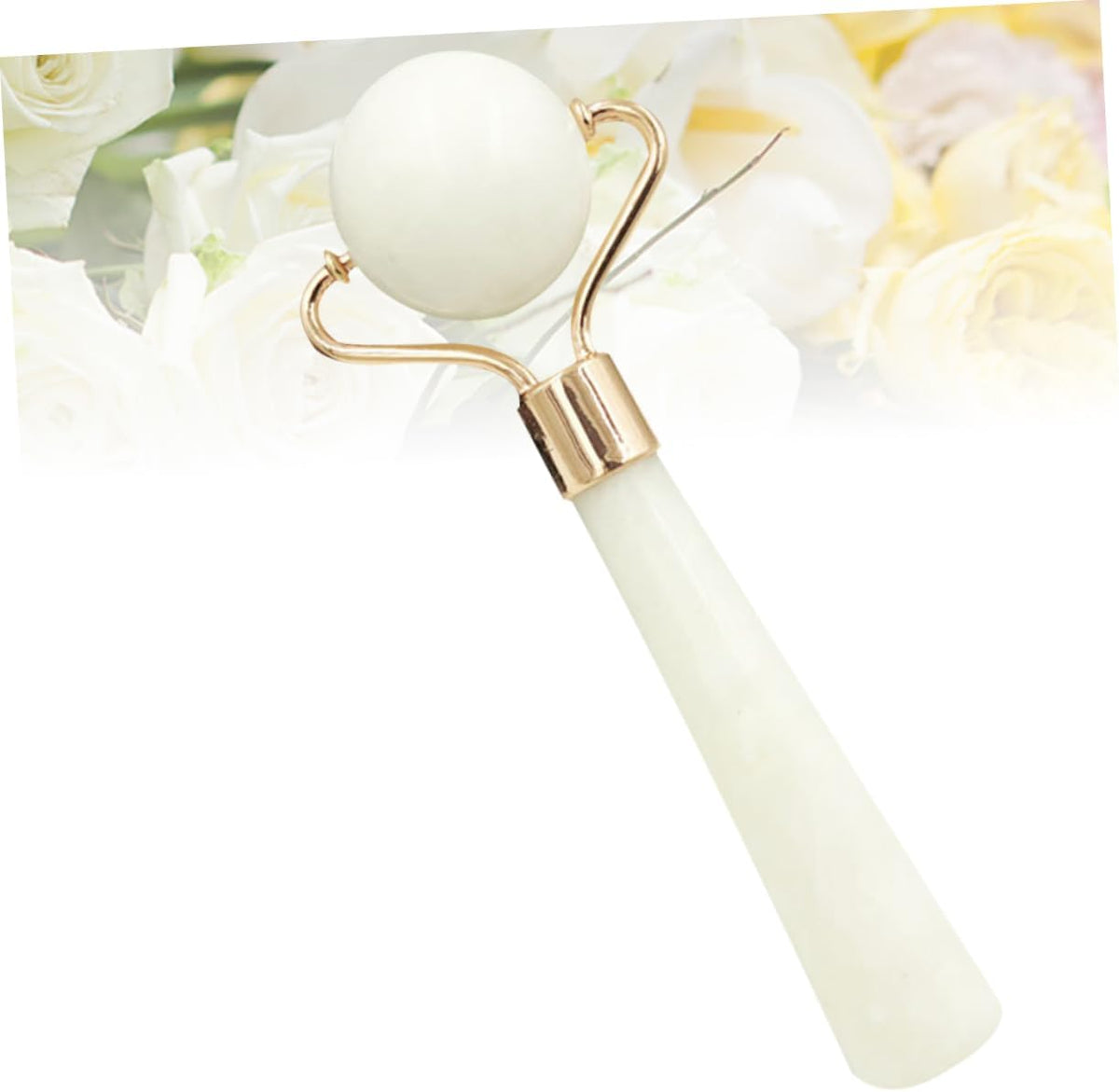 Natural Jade Stone Facial Massage Roller for Skin Rejuvenation — Curated by Antarta