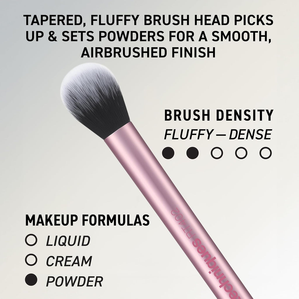 Everyday Essentials + Makeup Sponge Kit for Foundation, Blush, Bronzer, Eyeshadow, Powder, Synthetic, Cruelty-Free Tools and Blender for Flawless Looks, 5 Piece Set