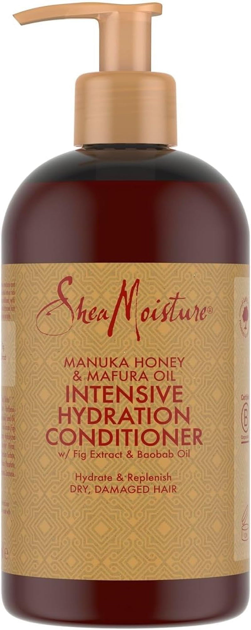 Manuka Honey & Mafura Oil Intensive Hydration Conditioner Sulphate and Silicone Free Conditioner for Dry, Damaged Hair 384 Ml