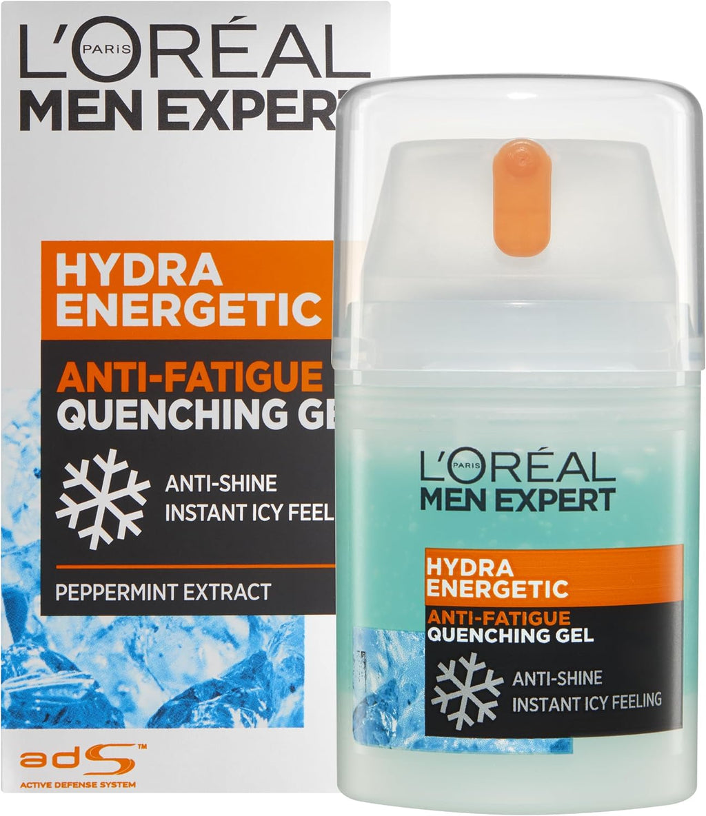 L'Oréal Paris Men Expert Mens Moisturiser Hydra Energetic Gel 50Ml