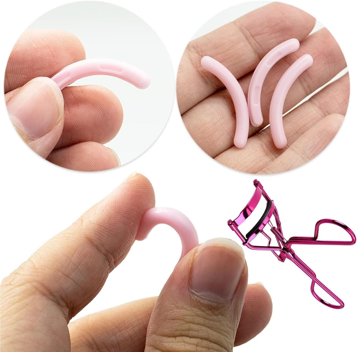 Premium Eyelash Curling Set with 24 Replacement Pads — Curated by Antarta
