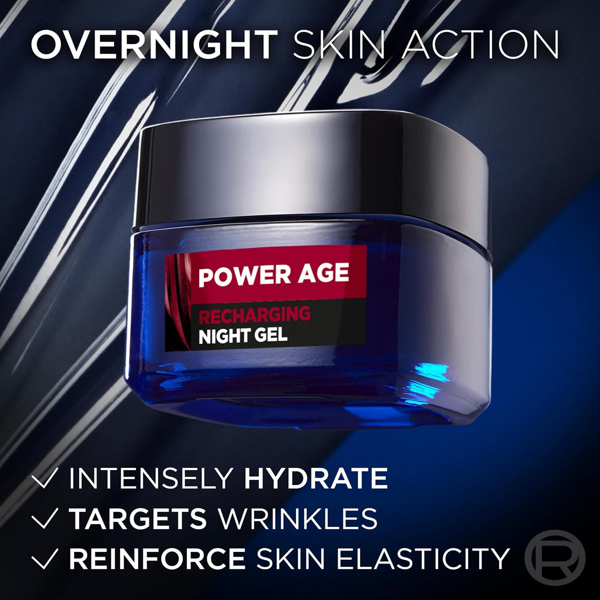 L'Oréal Paris Men Expert Night Gel Power Age Midnight Blue Gel 50Ml