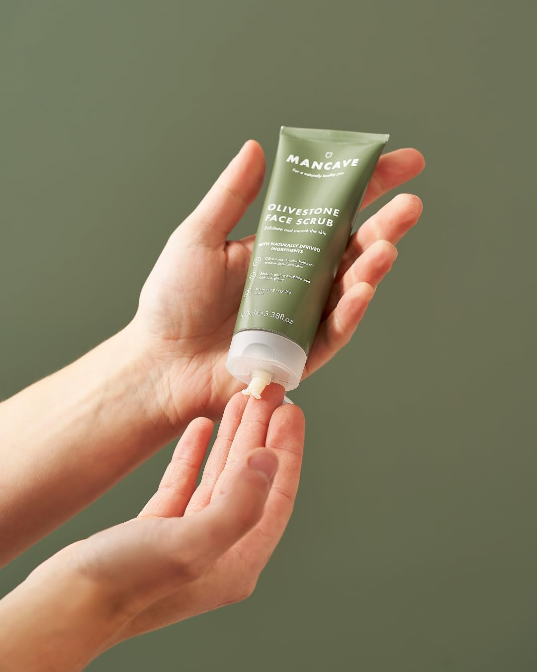 Olivestone Face Scrub 100Ml for Men, Face Exfoliator